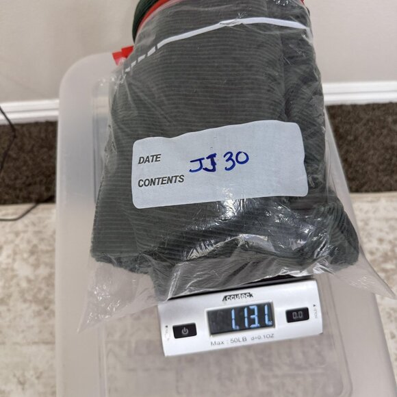 Levi's Corduroy Carpenter Pants Mens 38x32 Green Workwear Utility 55849-0055 - Picture 13 of 13